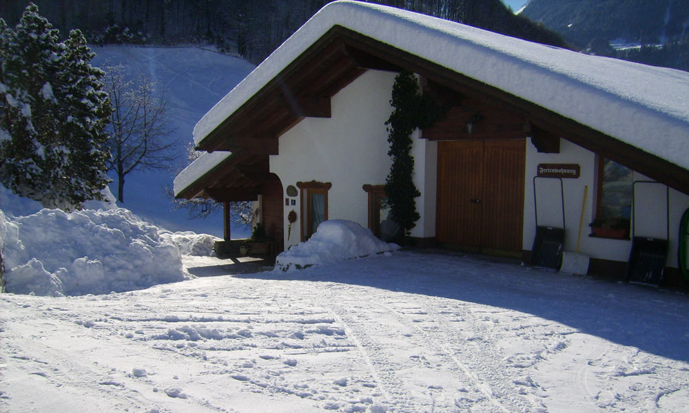 Parkplatz Winter